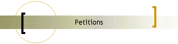 Petitions